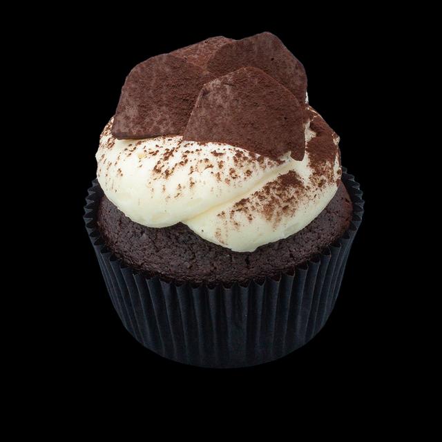 Belgisk sjokoladetrøffel cupcake
