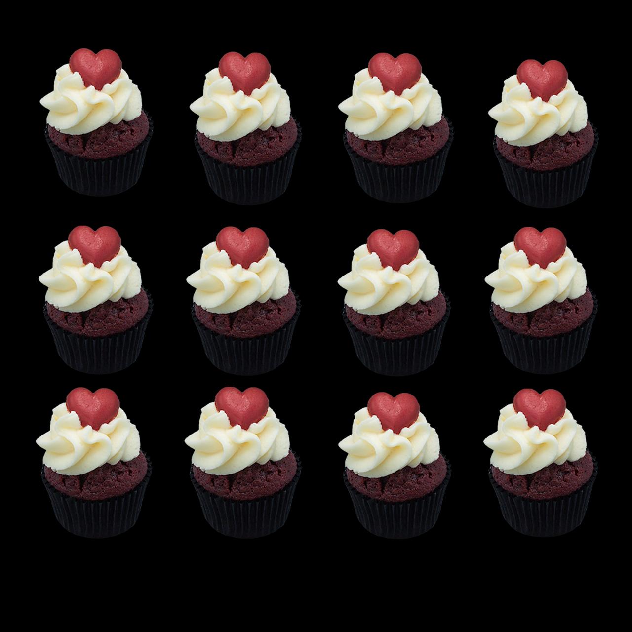 12 mini cupcakes