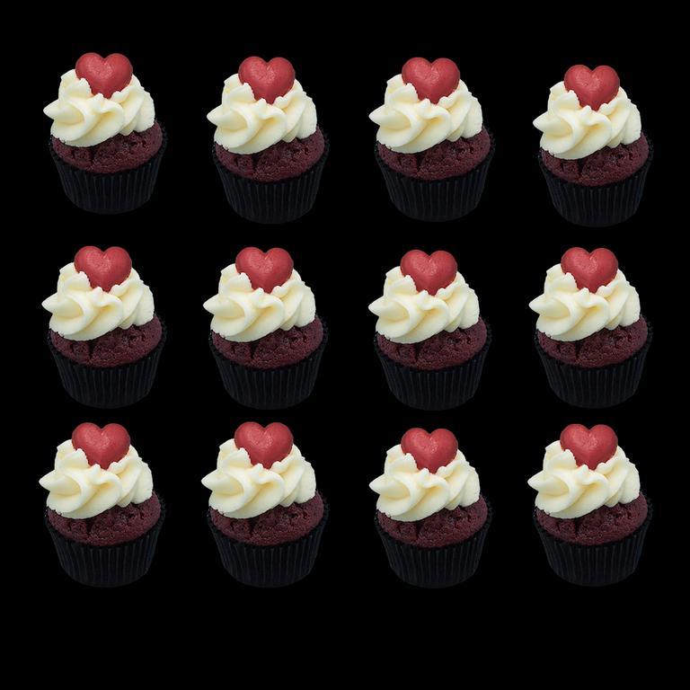12 mini cupcakes