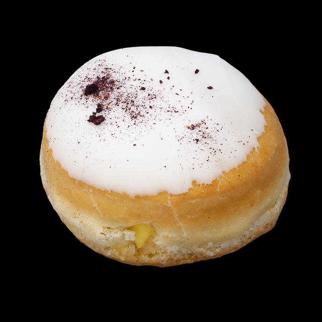 Bringebær & sjokolade donut