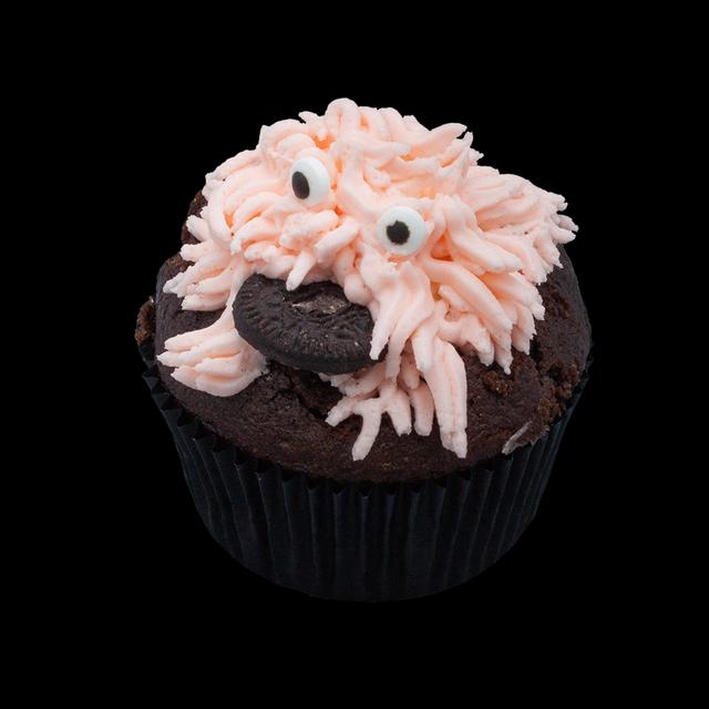Rosa Cookie Monster cupcake