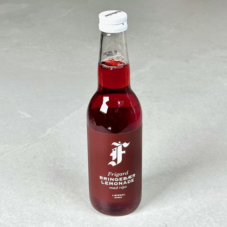 Bringebærlimonade