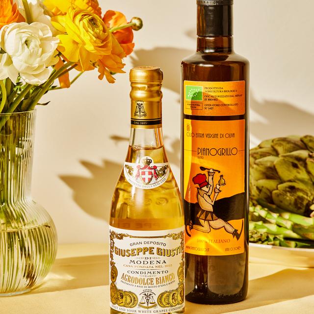 Siciliansk olivenolje & balsamico bianco