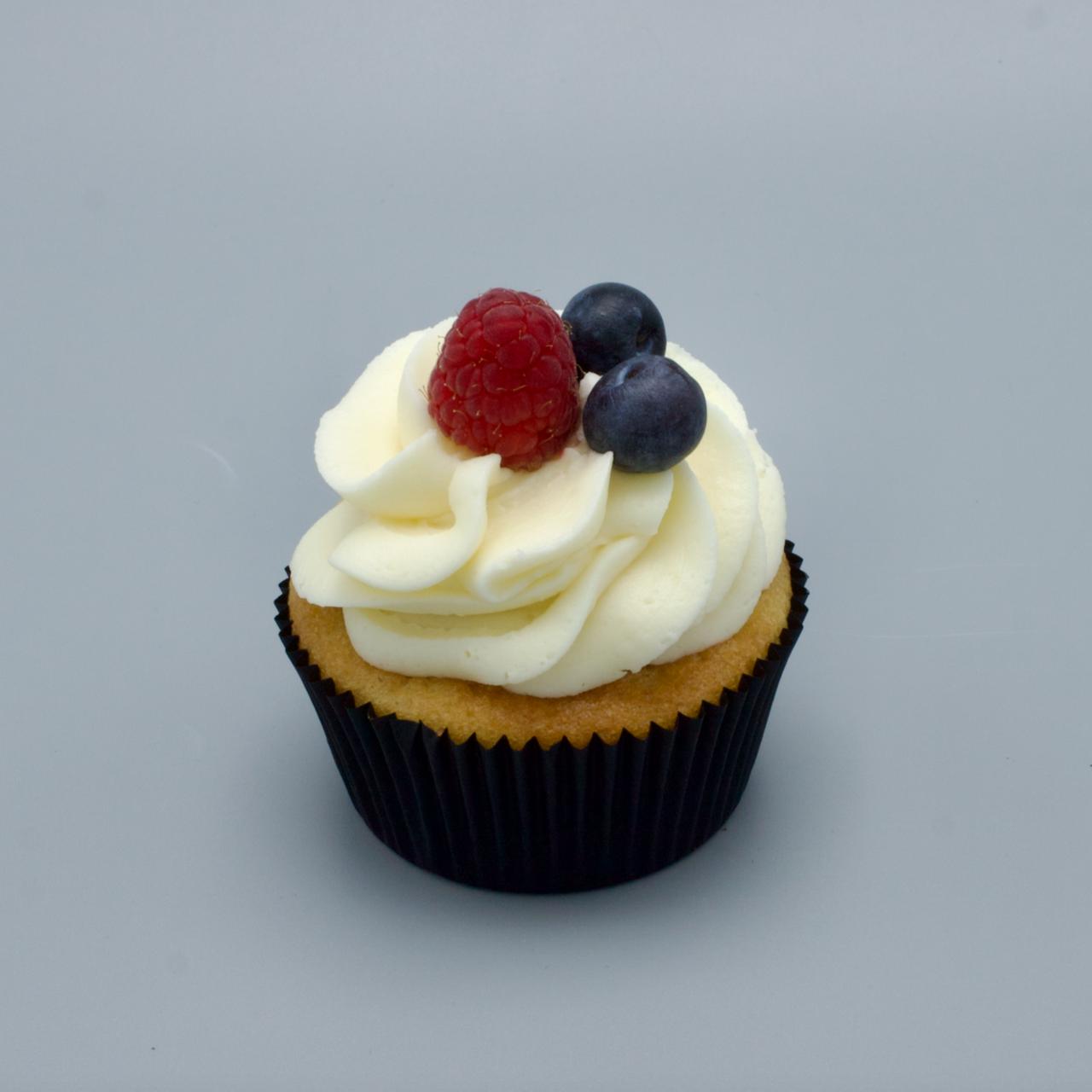 Gluten- og laktosefri cupcake
