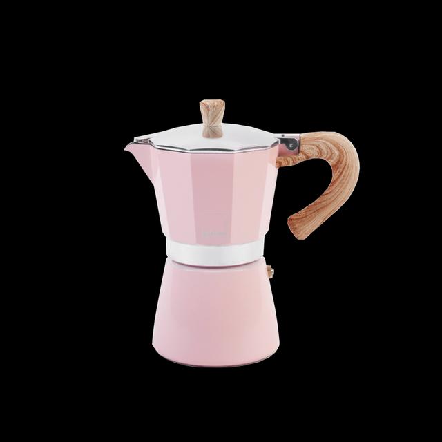 Mokkakanne 3-Kopps Rosa