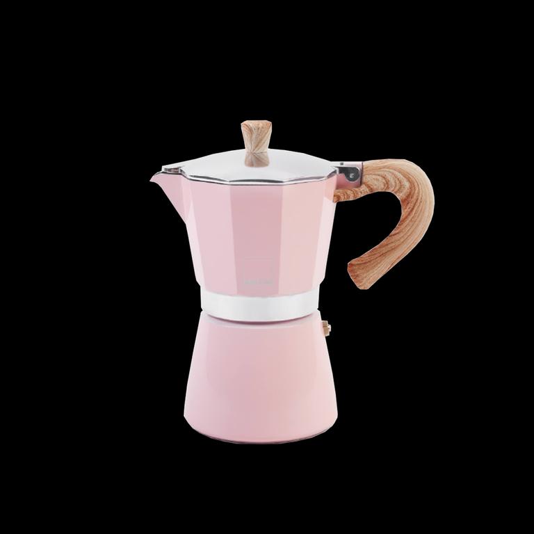 Mokkakanne 3-Kopps Rosa