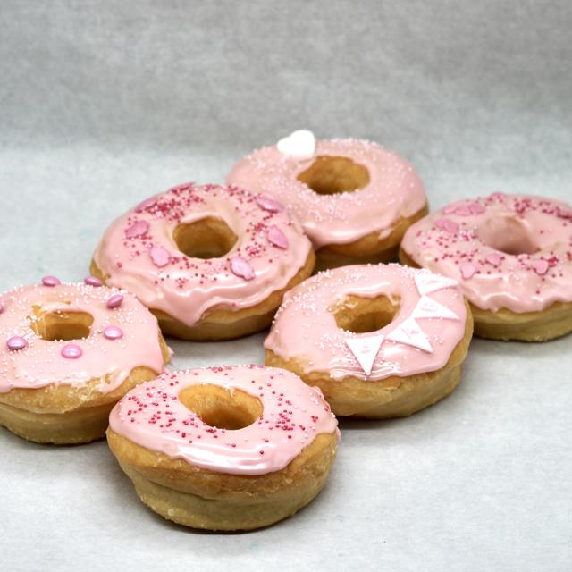 Donuts baby rosa