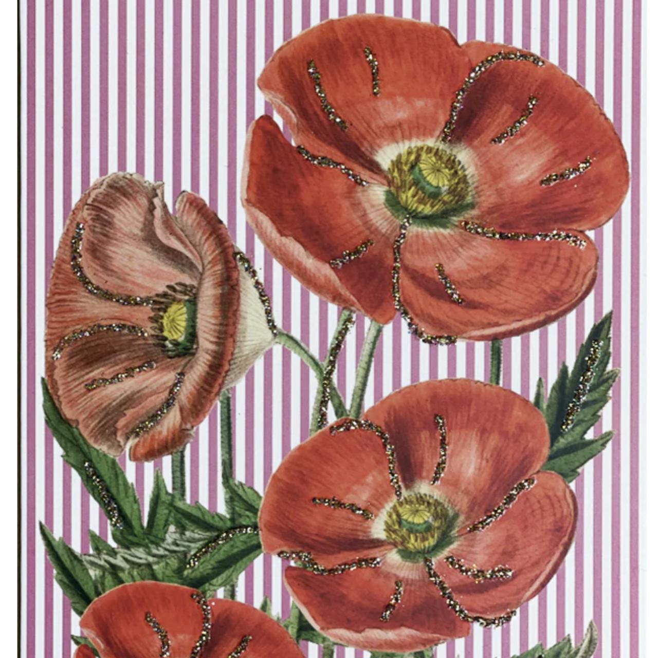 Kort med anemoner