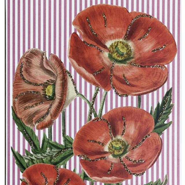 Kort med anemoner