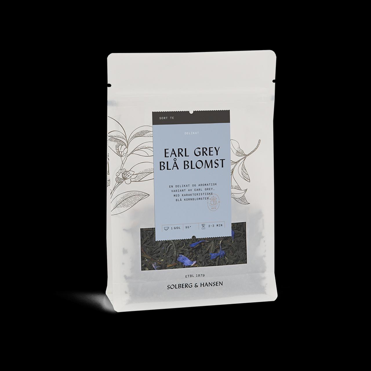 Earl Grey Blå Blomst