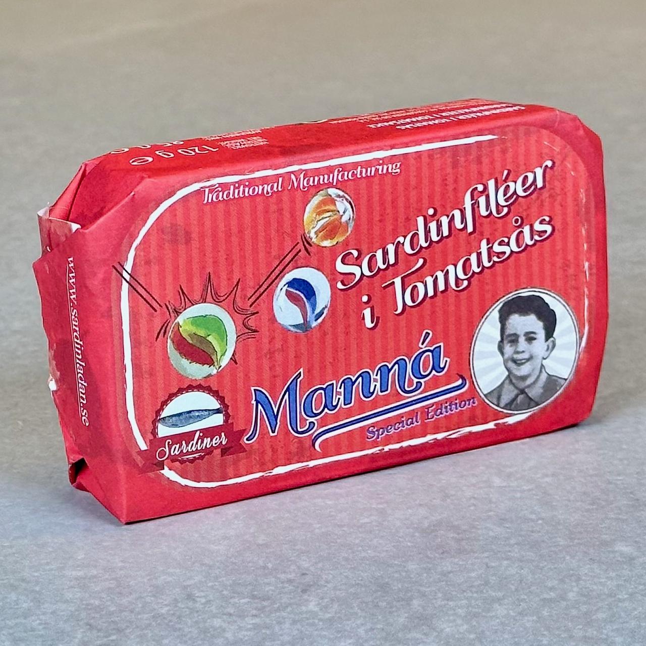 Sardin-fileter i tomatsaus