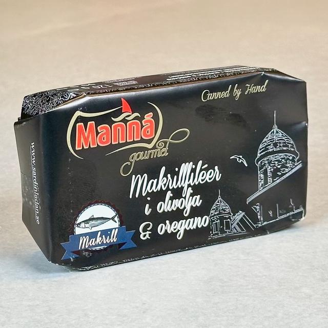 Makrellfilet i olivenolje/oregano