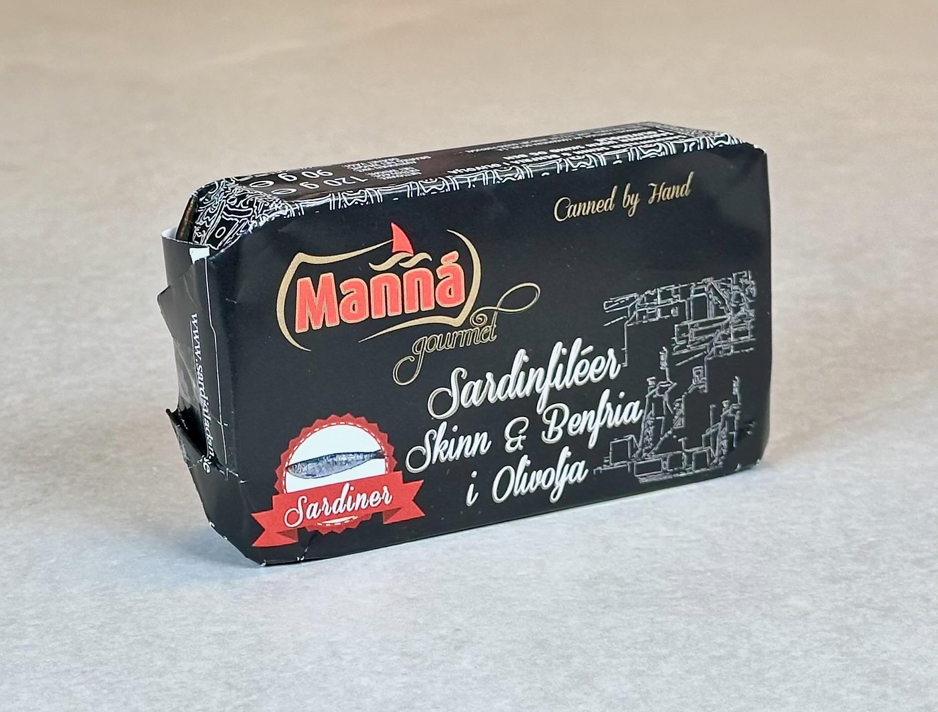 Sardin-fileter, skinn og benfrie