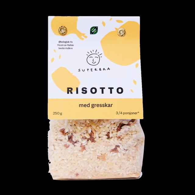 Risotto med gresskar