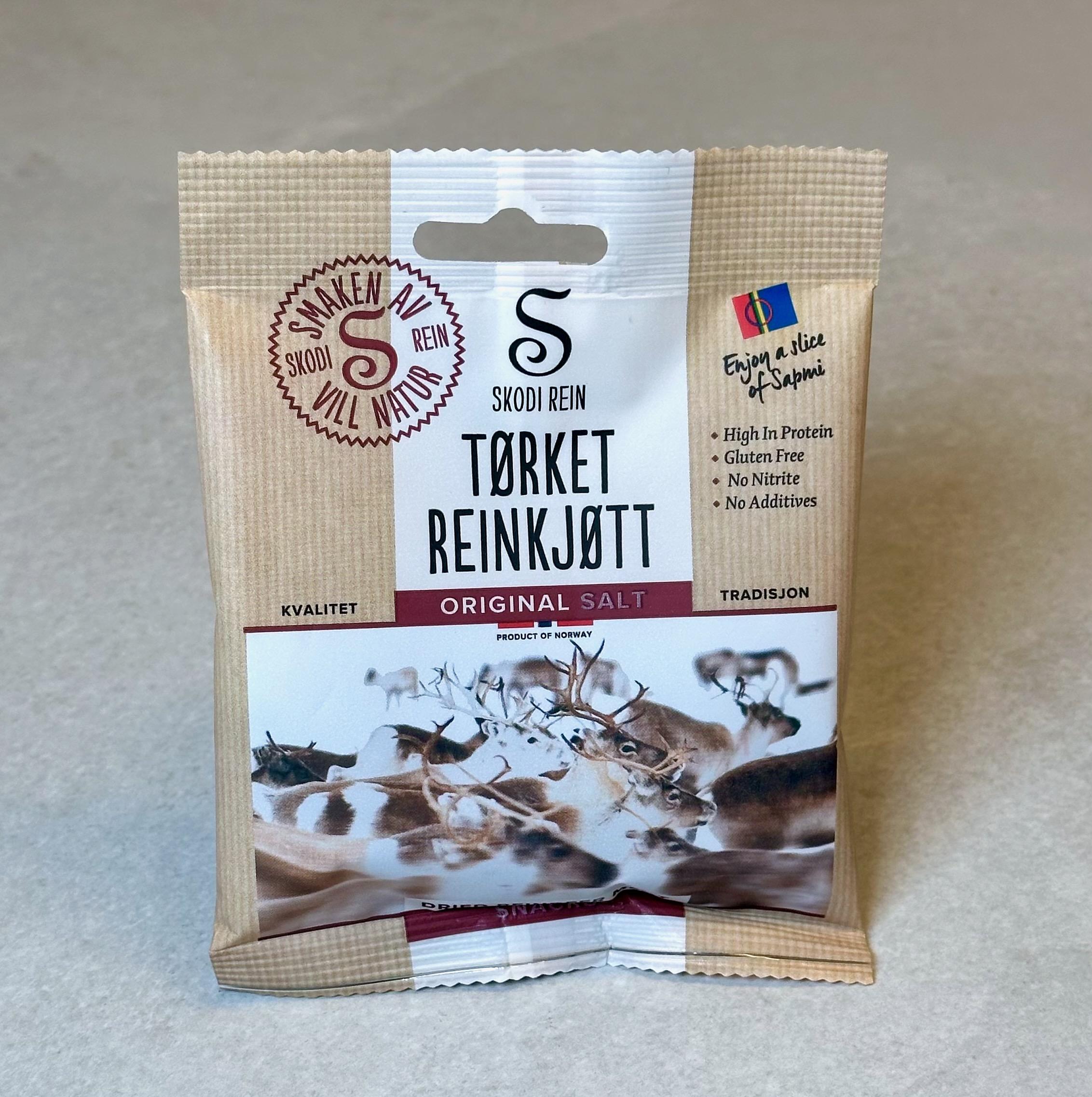 Tørket reinkjøtt