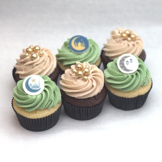 6 Cupcakes Ramadan Mubarak