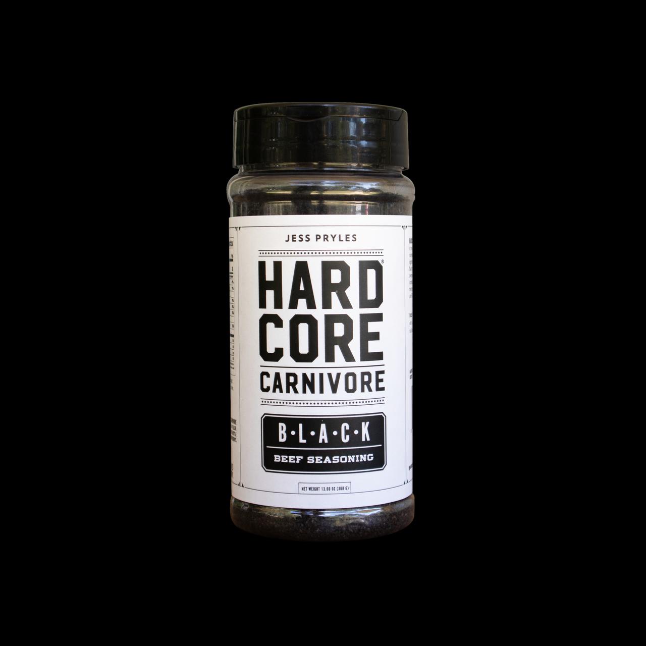 Hardcore Black rub til kjøtt
