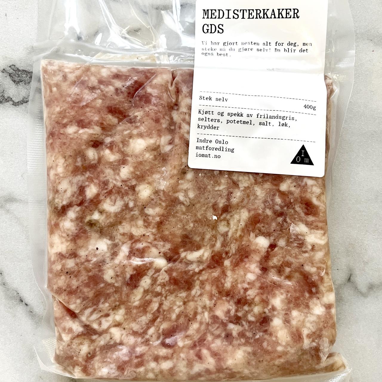 Medisterkaker - Grovmalt