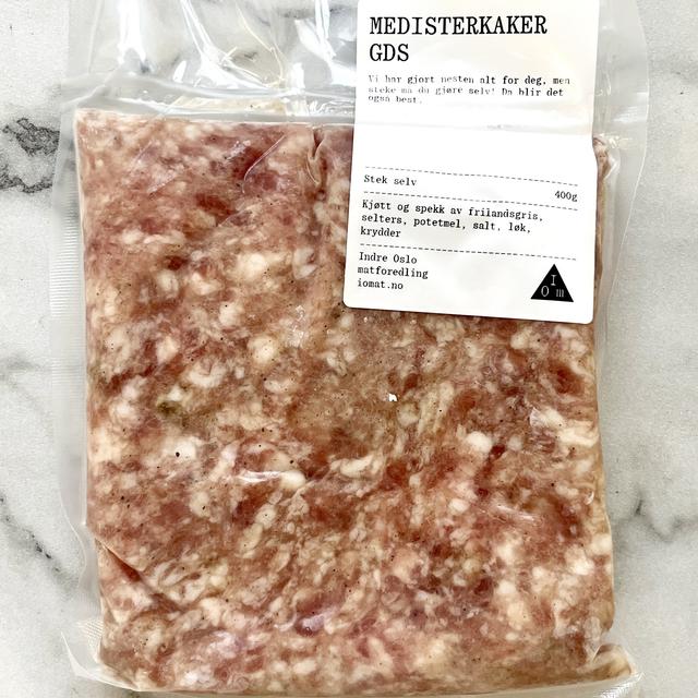 Medisterkaker - Grovmalt