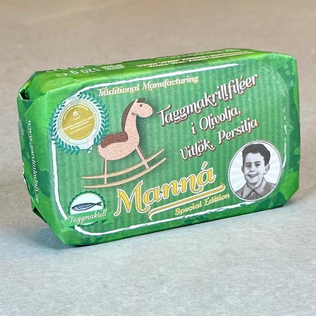 Hestemakrell i olivenolje