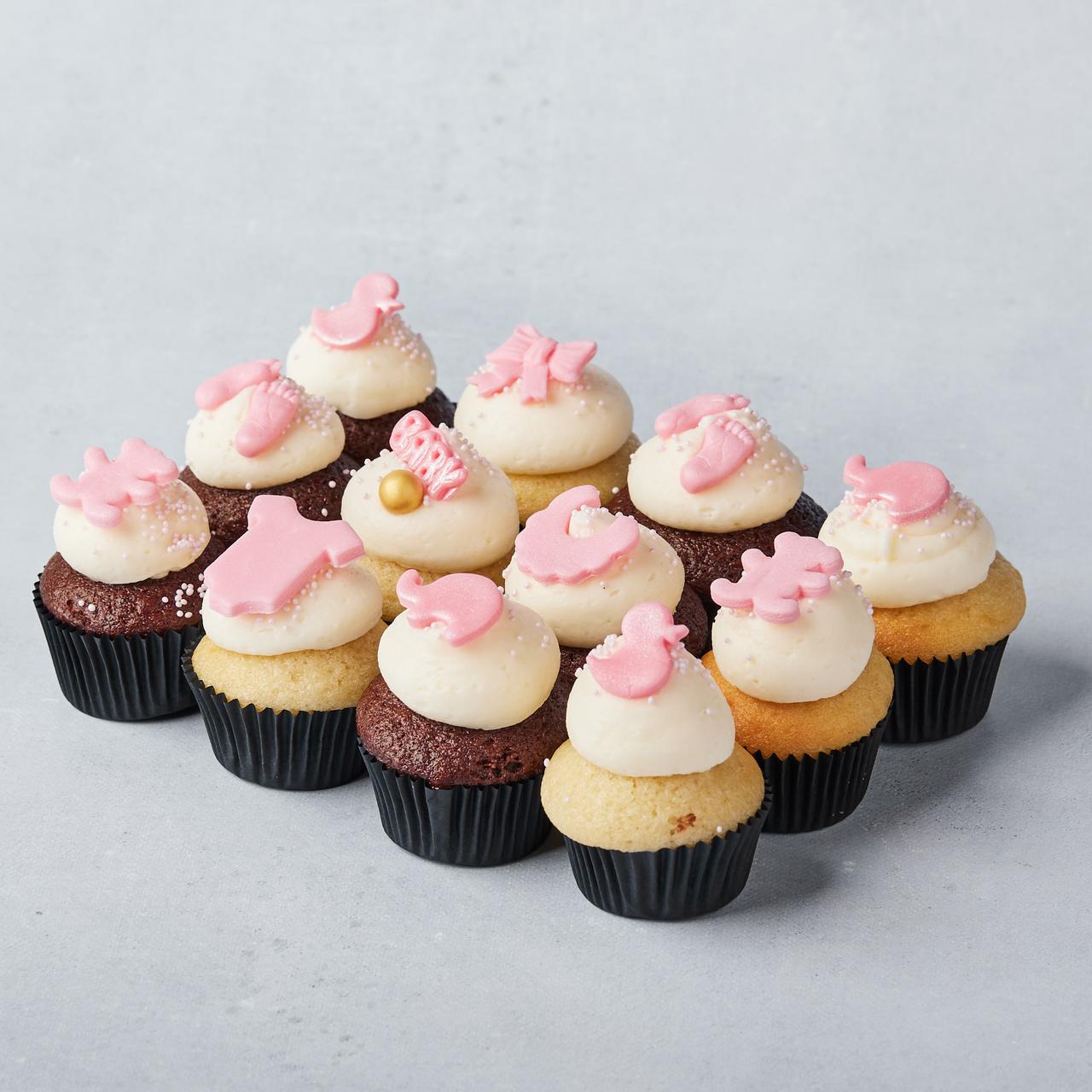 Mini cupcakes Baby Shower