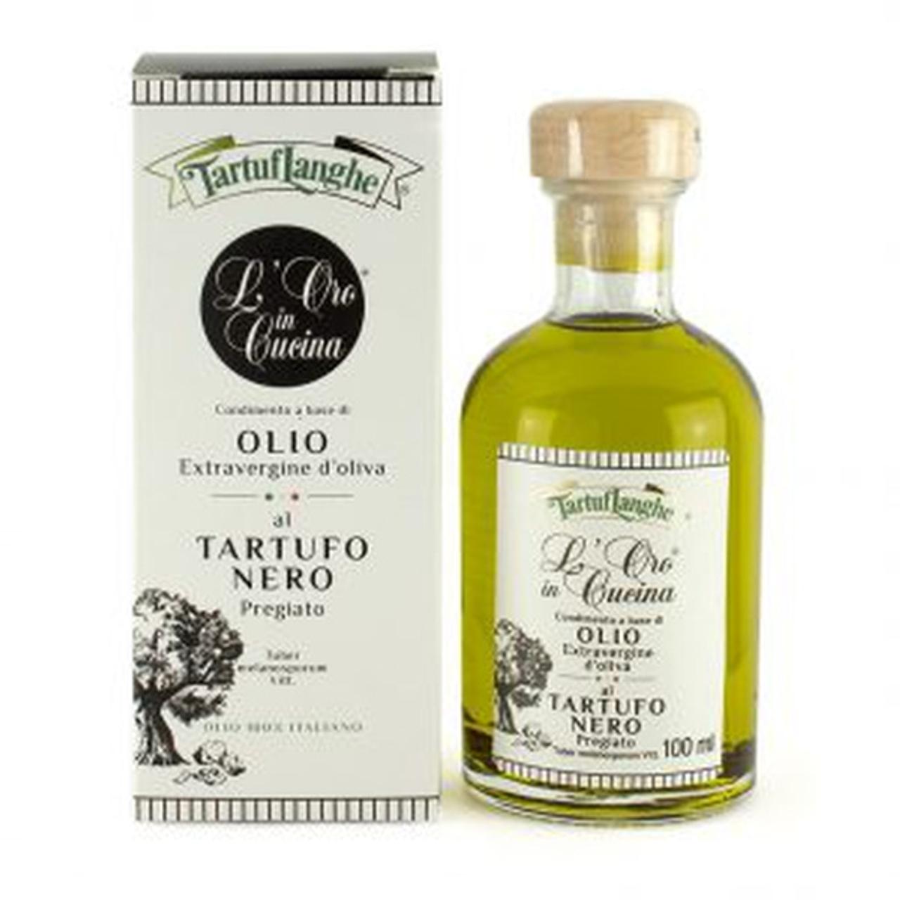 Sort trøffelolje fra Tartuflanghe