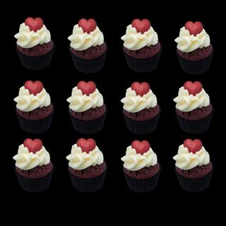 12 mini cupcakes