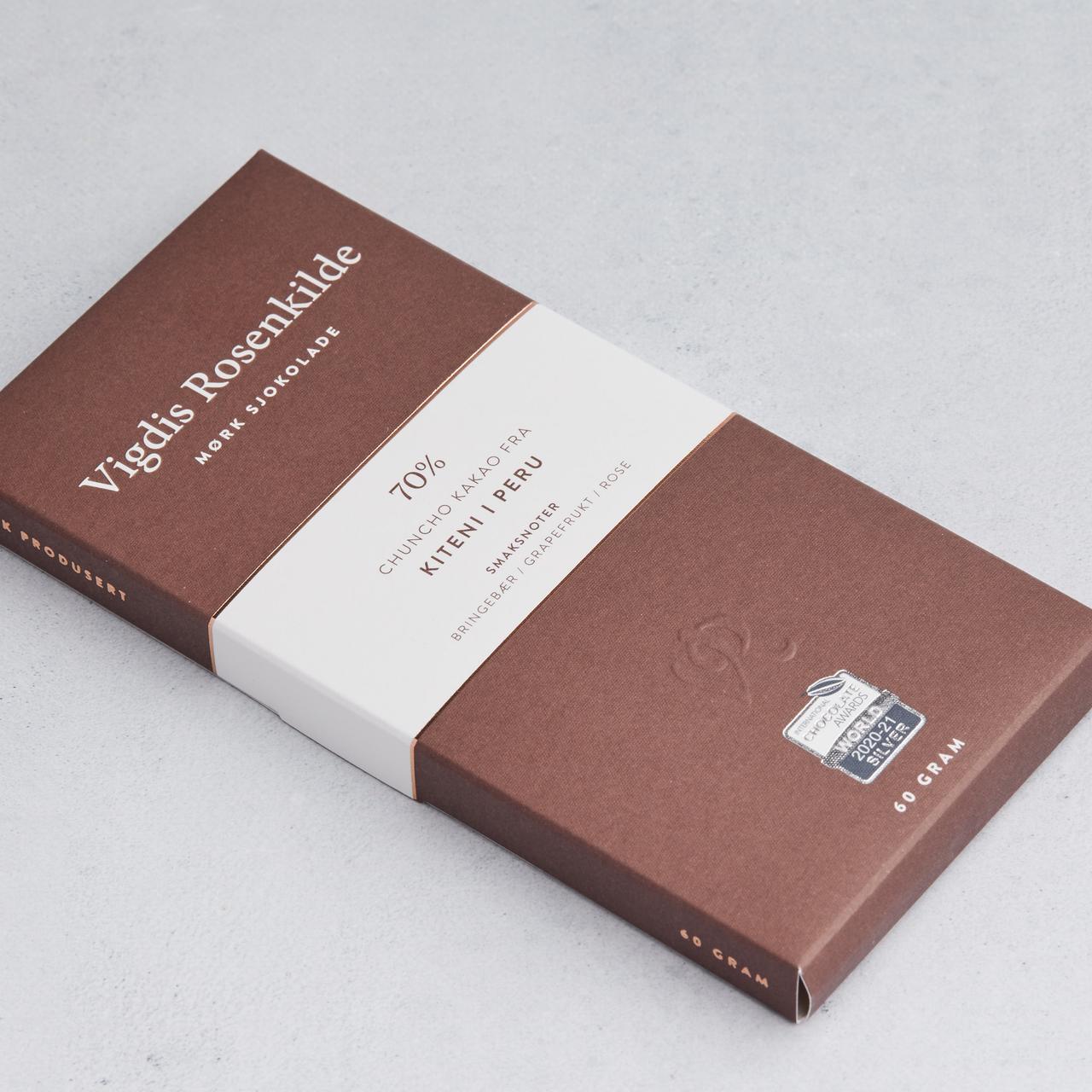 Mørk sjokolade 70%