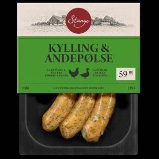 Kylling & andepølse