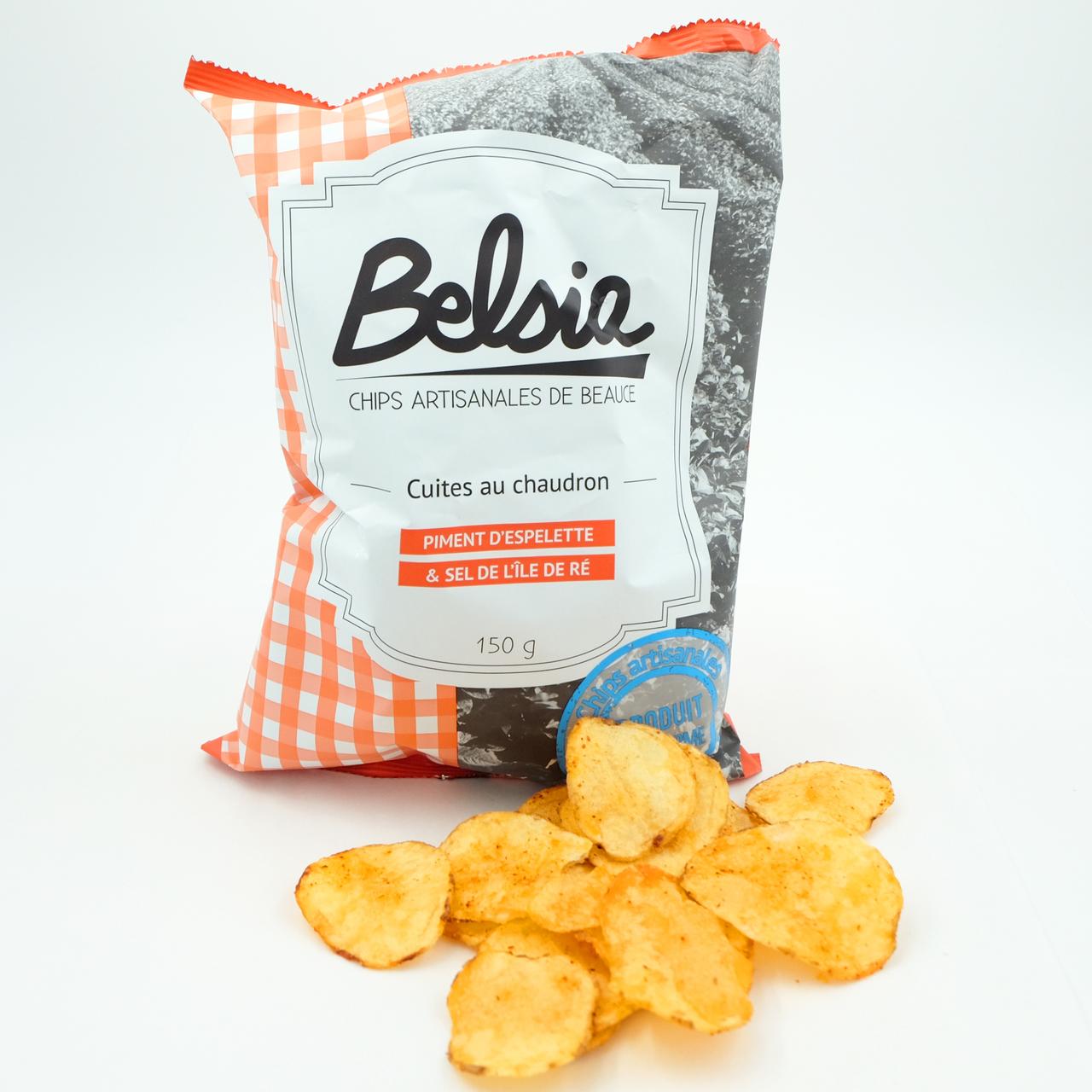 Chips m/Espelette Chili