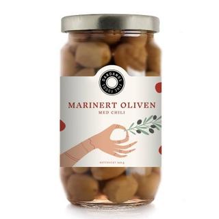 Marinert Oliven