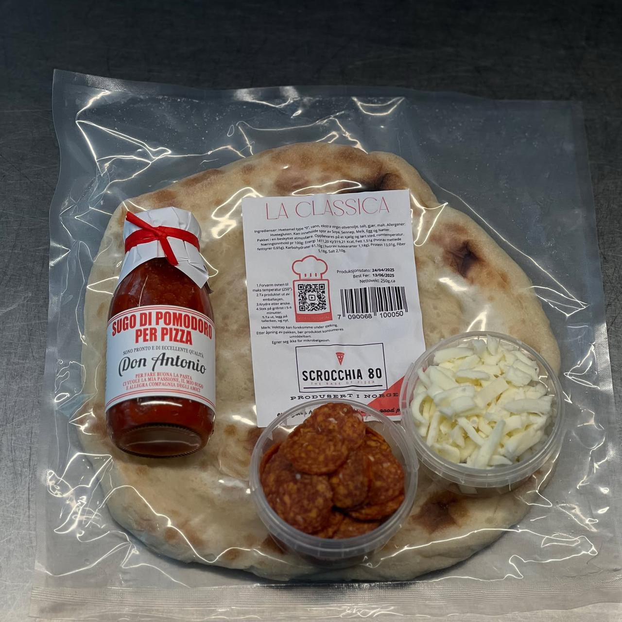 Pizzakit med Fersk bunn fra Scrocchia80