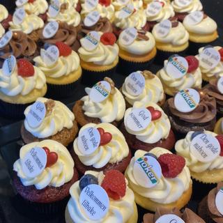 Cupcakes med logo